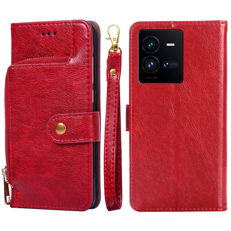 Zipper Bag Leather Phone Case, For vivo iQOO 10, For vivo iQOO 10 Pro 5G, For OnePlus 10T, For Realme C30 4G/Narzo 50i Prime, For Honor X40i