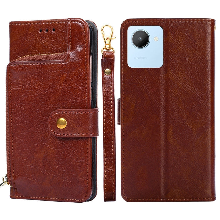 Zipper Bag Leather Phone Case, For vivo iQOO 10, For vivo iQOO 10 Pro 5G, For OnePlus 10T, For Realme C30 4G/Narzo 50i Prime, For Honor X40i