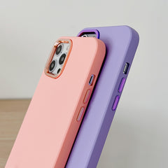 2.0mm Oil Injection PP Phone Case, For iPhone 13 Pro Max, For iPhone 13 Pro, For iPhone 13, For iPhone 12 Pro Max, For iPhone 12 Pro