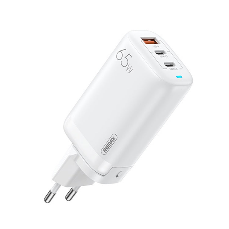 REMAX RP-U55 Territory Series 65W USB+Dual USB-C / Type-C Interface Fast Charger, EU Plug, UK Plug, CN Plug