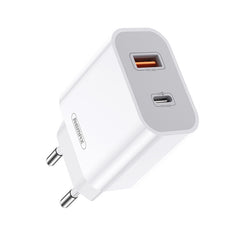 REMAX RP-U68 Speedy Series 20W USB+USB-C/Type-C Interface Fast Charger, CN Plug, EU Plug, UK Plug, US Plug