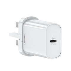 REMAX RP-U70 Jane Series 20W USB-C/Type-C PD Fast Charger, CN Plug, EU Plug, UK Plug, US Plug