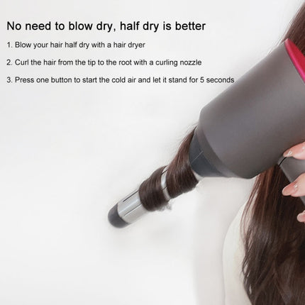 Lockenwickler für Dyson Haartrockner HD01 / HD02 / HD03 / HD04 / HD08, Einzeln, Paar