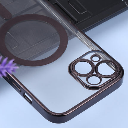 MagSafe Electroplating Straight TPU Phone Case, For iPhone 14, For iPhone 14 Plus