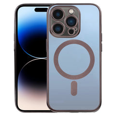 MagSafe Electroplating Straight TPU Phone Case, For iPhone 14 Pro, For iPhone 14 Pro Max