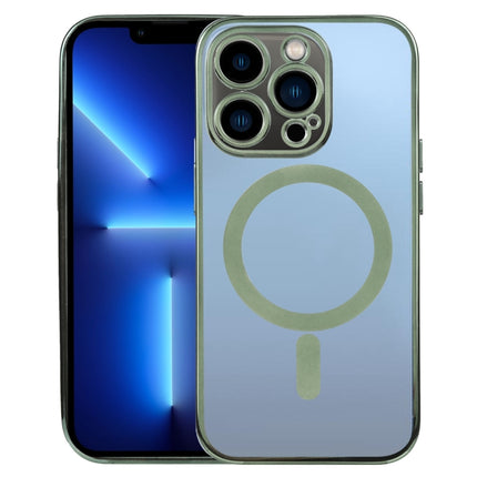 MagSafe Electroplating Straight TPU Phone Case, For iPhone 13, For iPhone 13 Pro