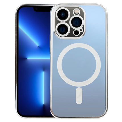 MagSafe Electroplating Straight TPU Phone Case, For iPhone 13, For iPhone 13 Pro