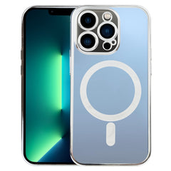 MagSafe Electroplating Straight TPU Phone Case, For iPhone 13 Pro Max, For iPhone 12