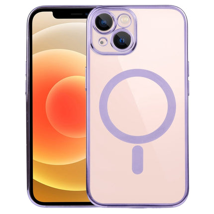 MagSafe Electroplating Straight TPU Phone Case, For iPhone 13 Pro Max, For iPhone 12