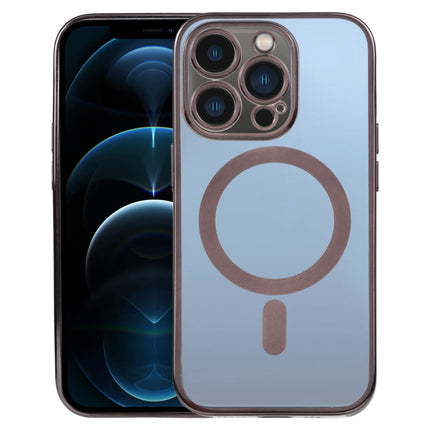 MagSafe Electroplating Straight TPU Phone Case, For iPhone 12 Pro, For iPhone 12 Pro Max