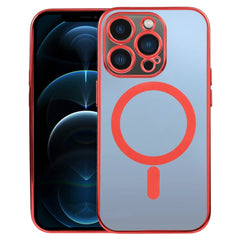 MagSafe Electroplating Straight TPU Phone Case, For iPhone 12 Pro, For iPhone 12 Pro Max