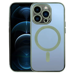 MagSafe Electroplating Straight TPU Phone Case, For iPhone 12 Pro, For iPhone 12 Pro Max