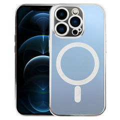 MagSafe Electroplating Straight TPU Phone Case, For iPhone 12 Pro, For iPhone 12 Pro Max