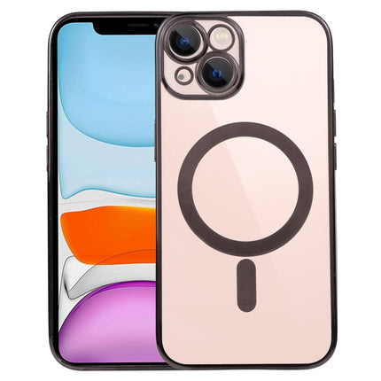 MagSafe Electroplating Straight TPU Phone Case, For iPhone 11, For iPhone 11 Pro