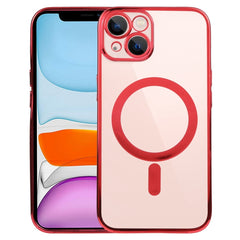 MagSafe Electroplating Straight TPU Phone Case, For iPhone 11, For iPhone 11 Pro