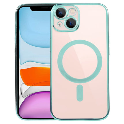 MagSafe Electroplating Straight TPU Phone Case, For iPhone 11, For iPhone 11 Pro