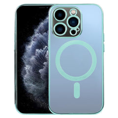 MagSafe Electroplating Straight TPU Phone Case, For iPhone 11, For iPhone 11 Pro