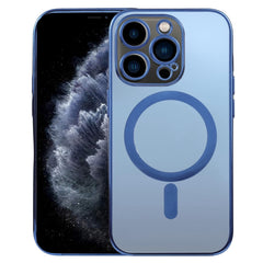 MagSafe Electroplating Straight TPU Phone Case, For iPhone 11, For iPhone 11 Pro