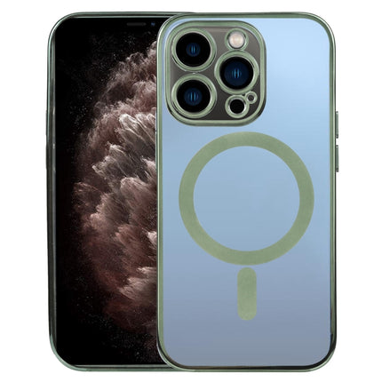 MagSafe Electroplating Straight TPU Phone Case, For iPhone 11 Pro Max