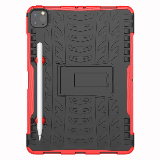 Funda protectora de TPU+PC a prueba de golpes con textura de neumático y soporte, para iPad Pro 11 (2020), para Huawei Matepad Pro 10.8