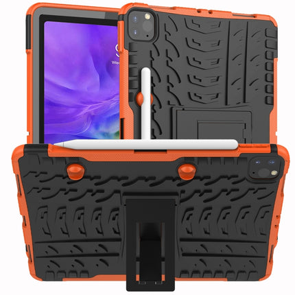 Tire Texture Shockproof TPU+PC Protective Case with Holder