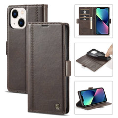 LC.IMEEKE Magnetic Buckle Leather Phone Case with Holder & Card Slots & Wallet, For iPhone 14 Pro Max, For iPhone 14 Pro, For iPhone 14 Plus, For iPhone 14