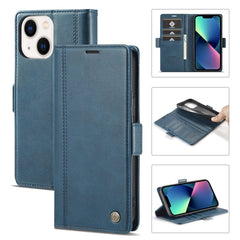 LC.IMEEKE Magnetic Buckle Leather Phone Case with Holder & Card Slots & Wallet, For iPhone 14 Pro Max, For iPhone 14 Pro, For iPhone 14 Plus, For iPhone 14