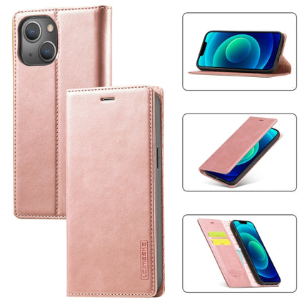 LC.IMEEKE Strong Magnetic Leather Phone Case with Holder & Card Slots & Wallet, For iPhone 14 Pro Max, For iPhone 14 Pro, For iPhone 14 Plus, For iPhone 14