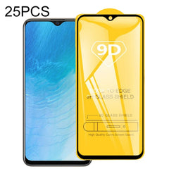 25 PCS 9D Full Glue Full Screen Tempered Glass Film, For iPhone 6 & iPhone 6s, For iPhone 6 Plus &  iPhone 6s Plus, For iPhone 8 & 7, For iPhone 8 Plus &  7 Plus, For Galaxy A01, For Galaxy A11, For Galaxy A21, For Galaxy A31, For Galaxy A41