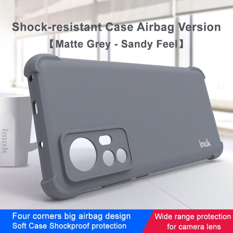 IMAK All-inclusive Shockproof Airbag TPU Phone Case with Screen Protector, For Xiaomi 12 Lite 5G