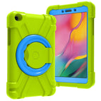 For Galaxy Tab A 8.0 (2019) / Grass Green+Blue