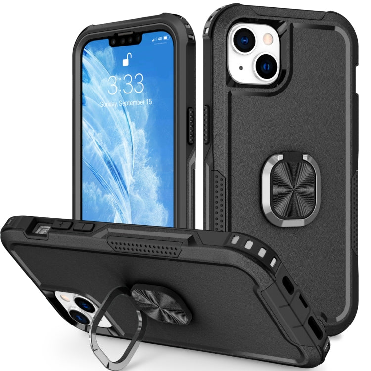 3 in 1 Ring Holder Phone Case, For iPhone 14, For iPhone 14 Plus, For iPhone 14 Pro, For iPhone 14 Pro Max