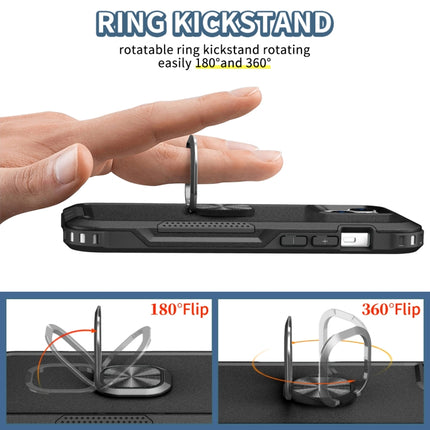 3 in 1 Ring Holder Phone Case, For iPhone 14, For iPhone 14 Plus, For iPhone 14 Pro, For iPhone 14 Pro Max