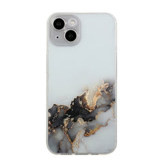 Hollow Marble Pattern TPU Straight Edge Fine Hole Protective Case, For iPhone 14, For iPhone 14 Plus, For iPhone 14 Pro, For iPhone 14 Pro Max