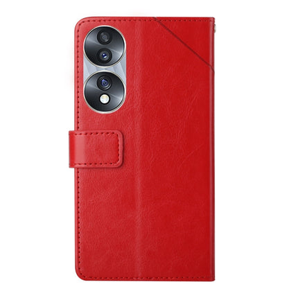 HT01 Y-shaped Pattern Flip Leather Phone Case, For Honor 70, For Realme GT Neo2, For Realme GT Neo 3