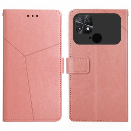 HT01 Y-shaped Pattern Flip Leather Phone Case, For Motorola Moto G32, For Nothing Phone 1, For OPPO A57 4G/A77 4G/Realme Narzo 50 5G/Realme V23, For Xiaomi Poco C40
