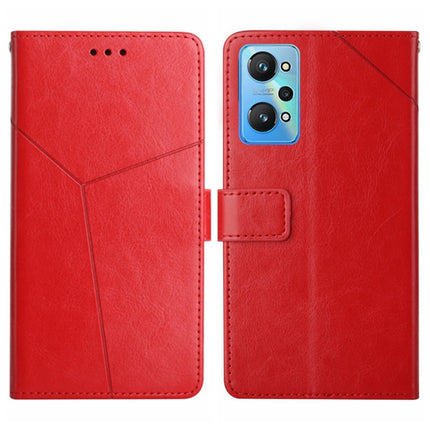 HT01 Y-shaped Pattern Flip Leather Phone Case, For Honor 70, For Realme GT Neo2, For Realme GT Neo 3