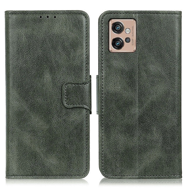Mirren Crazy Horse Texture Horizontal Flip Leather Phone Case, For Motorola Moto G32 4G