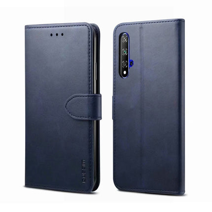 GUSSIM Business Style Horizontal Flip Leather Case with Holder & Card Slots & Wallet, For Huawei P20 Pro, For Huawei P20, For Huawei P40 Lite/Nova 6 SE/7i, For Huawei Honor 20, For Galaxy A20e, For Galaxy A20s