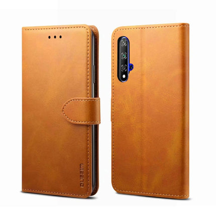 GUSSIM Business Style Horizontal Flip Leather Case with Holder & Card Slots & Wallet, For Huawei P20 Pro, For Huawei P20, For Huawei P40 Lite/Nova 6 SE/7i, For Huawei Honor 20, For Galaxy A20e, For Galaxy A20s