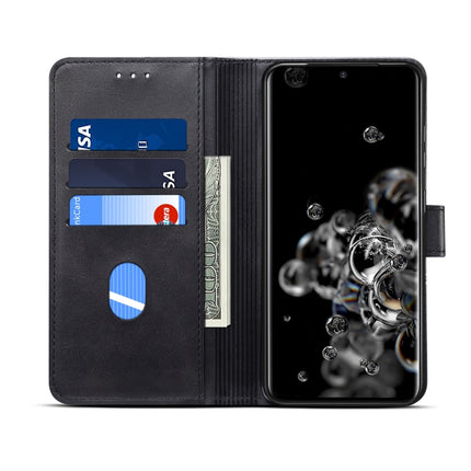 GUSSIM Business Style Horizontal Flip Leather Case with Holder & Card Slots & Wallet, For Galaxy A51