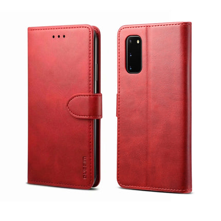 GUSSIM Business Style Horizontal Flip Leather Case with Holder & Card Slots & Wallet, For Galaxy A51