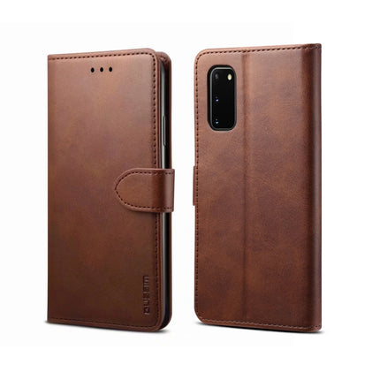 GUSSIM Business Style Horizontal Flip Leather Case with Holder & Card Slots & Wallet, For Galaxy A51