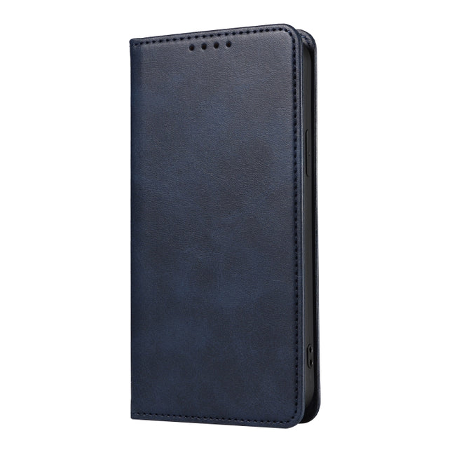 Calf Texture Magnetic Flip Leather Phone Case, For OPPO A15, For OPPO A55 5G, For OPPO A92s, For OPPO A93 5G, For OPPO F11 Pro, For OPPO Reno6 4G, For Realme C15, For Huawei P50, For Honor V40 5G