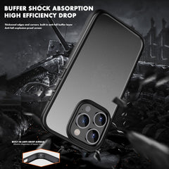 Shadow Series Frosted Airbag Shockproof Phone Case, For iPhone 14 Plus, For iPhone 13, For iPhone 13 Pro, For iPhone 13 Pro Max, For iPhone 12