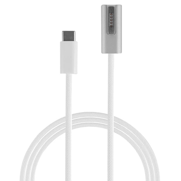 100W 5 Pin MagSafe 1 (L-shaped) to USB-C / Type-C PD Charging Cable, Cable Length: 1.8m, MagSafe 1 (L-shaped)