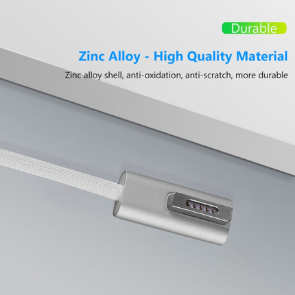 Cable de carga MagSafe 1 (en forma de L) de 5 pines y 100 W a USB-C/Tipo C PD, longitud del cable: 1,8 m, MagSafe 1 (en forma de L)