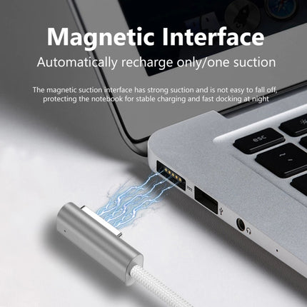 Cable de carga MagSafe 1 (en forma de L) de 5 pines y 100 W a USB-C/Tipo C PD, longitud del cable: 1,8 m, MagSafe 1 (en forma de L)