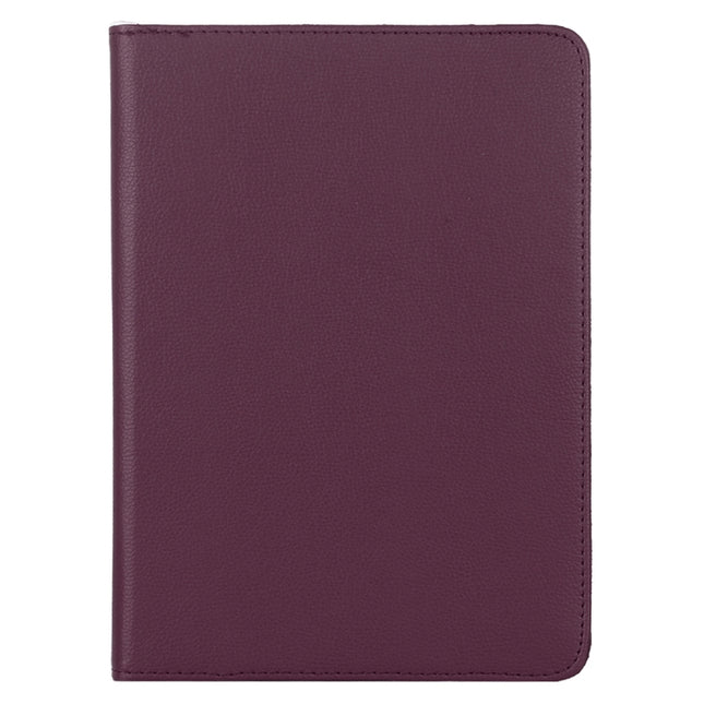 Funda de cuero con textura de lichi, rotación horizontal de 360 ​​grados, con soporte, para iPad Air 13 2024 / iPad Pro 12.9 (2020), para iPad Pro 11 (2020)