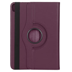 Funda de cuero con textura de lichi, rotación horizontal de 360 ​​grados, con soporte, para iPad Air 13 2024 / iPad Pro 12.9 (2020), para iPad Pro 11 (2020)